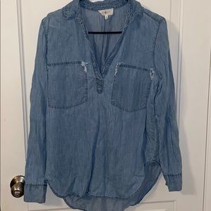 LOU & GREY Denim Shirt